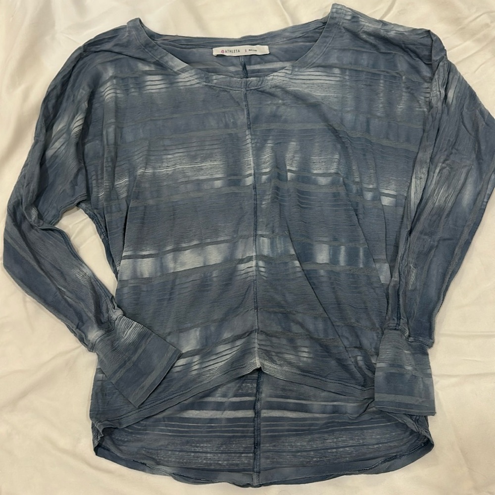 Athleta Sheer Long Sleeve